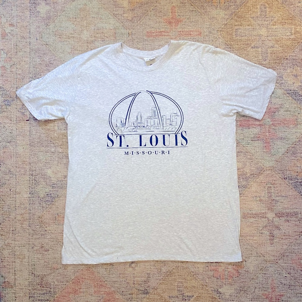 Where I’m From St. Louis Missouri City & Arch View Short Sleeve Tee Shirt